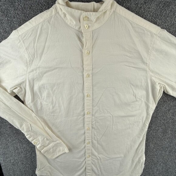 Ariat Pro Series Ivory Long Sleeve Button Up Shirt Men Outdoors Size 36 Small - Picture 1 of 16